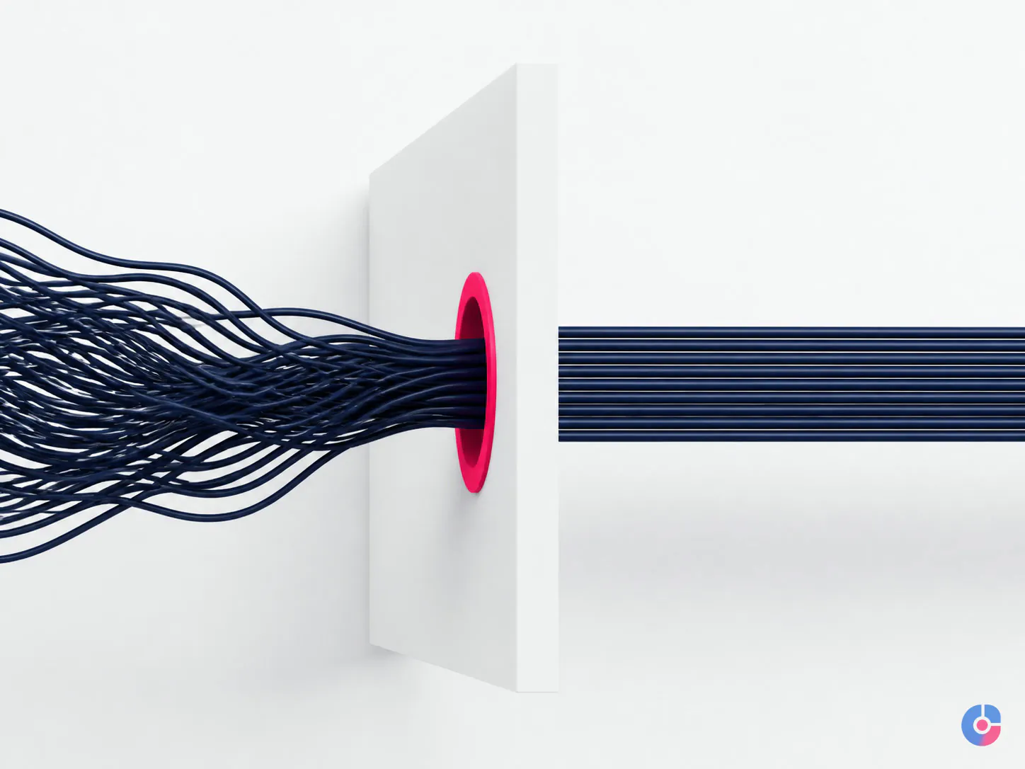 Abstract concept of tangled queries passing through tuning and emerging ordered