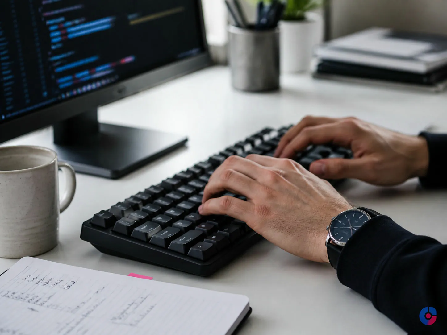 Developer working through server and redirect fixes flagged in a site error report