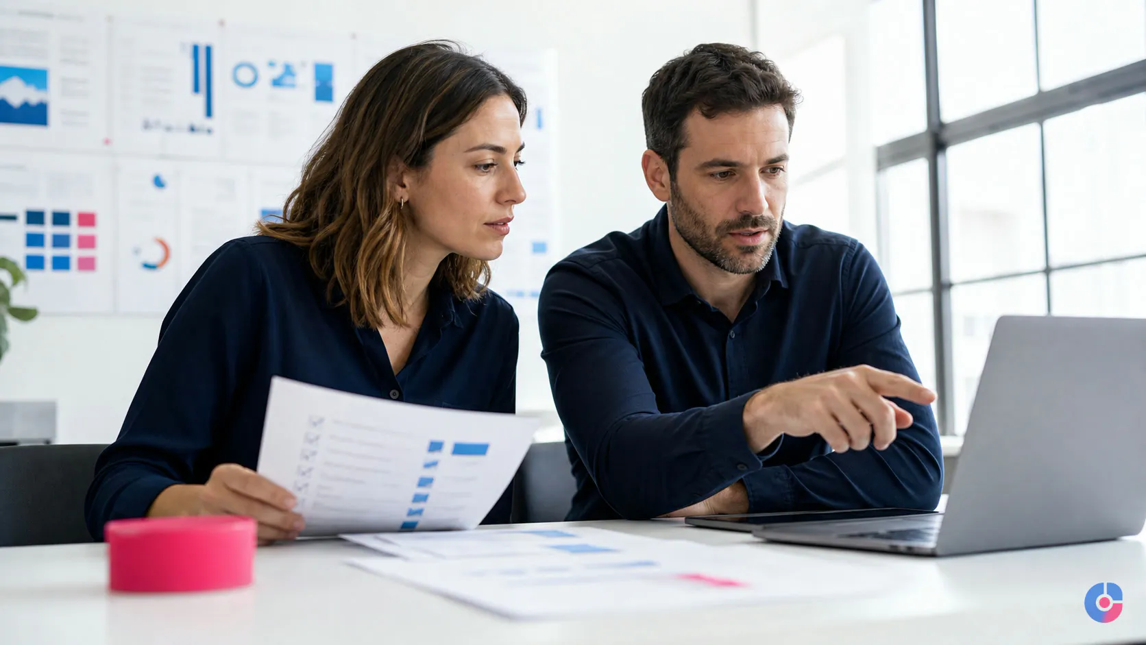 Marketers running a pre-launch quality check on a digital campaign build