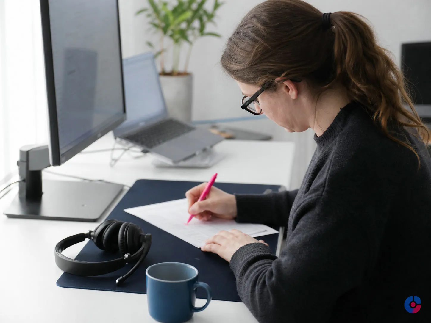 Assistant applying a written triage rule set while working through a shared inbox