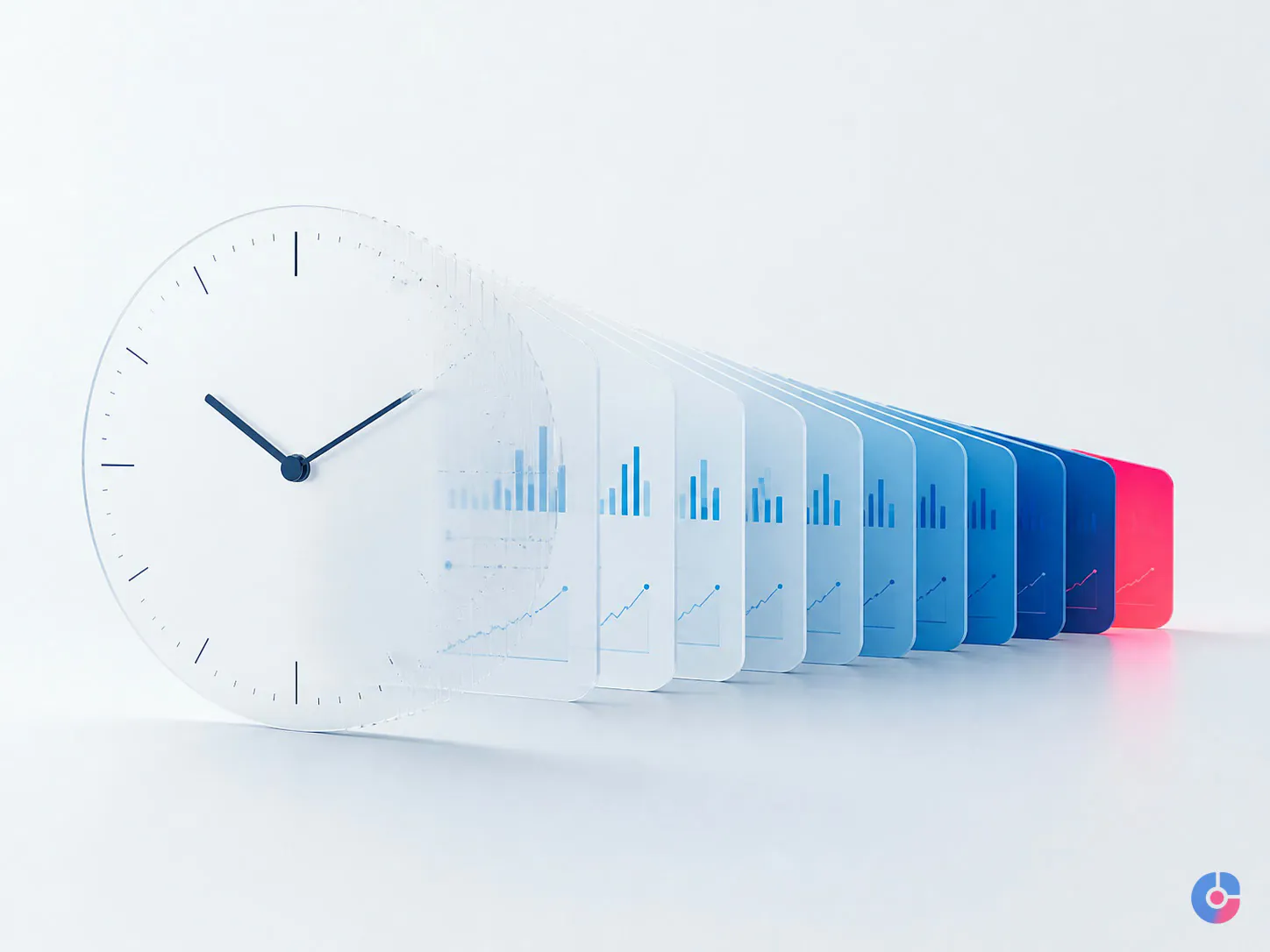 Abstract concept showing medical records turnaround deadlines and ageing backlog