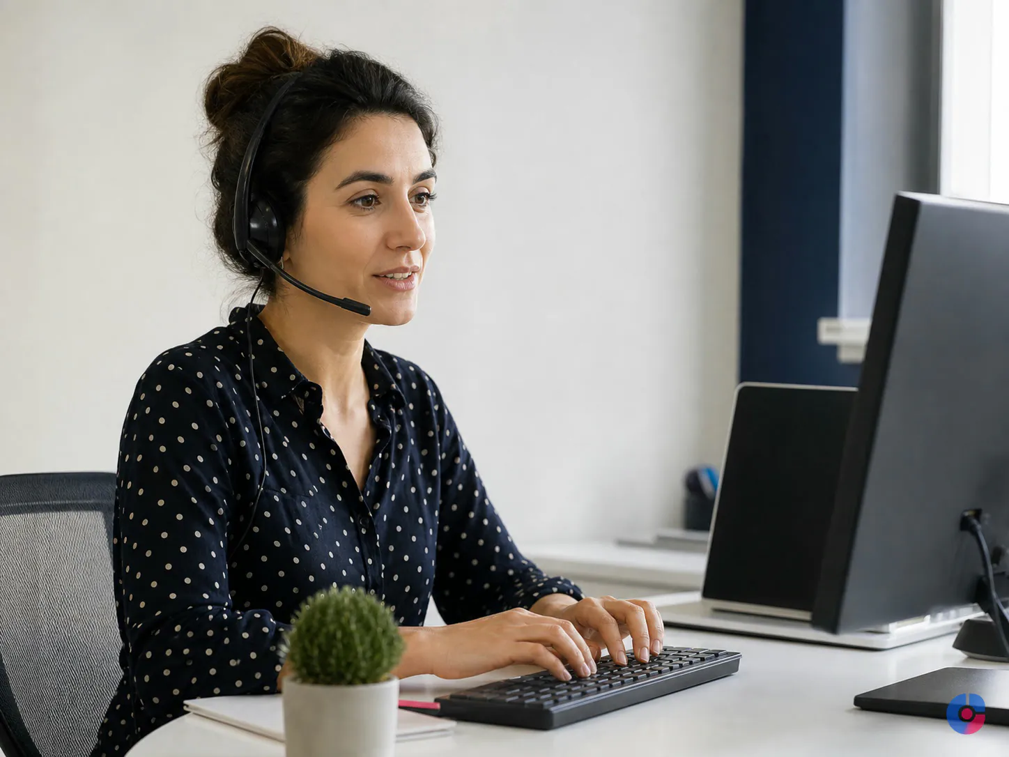 Support specialist handling written customer contact for several European language markets
