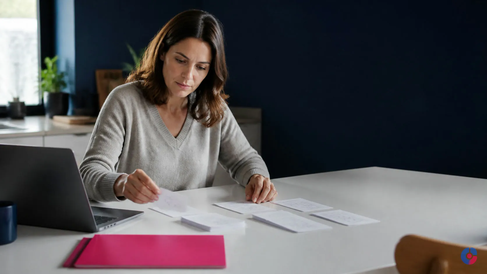 Business owner sorting tasks to decide what support work to outsource first