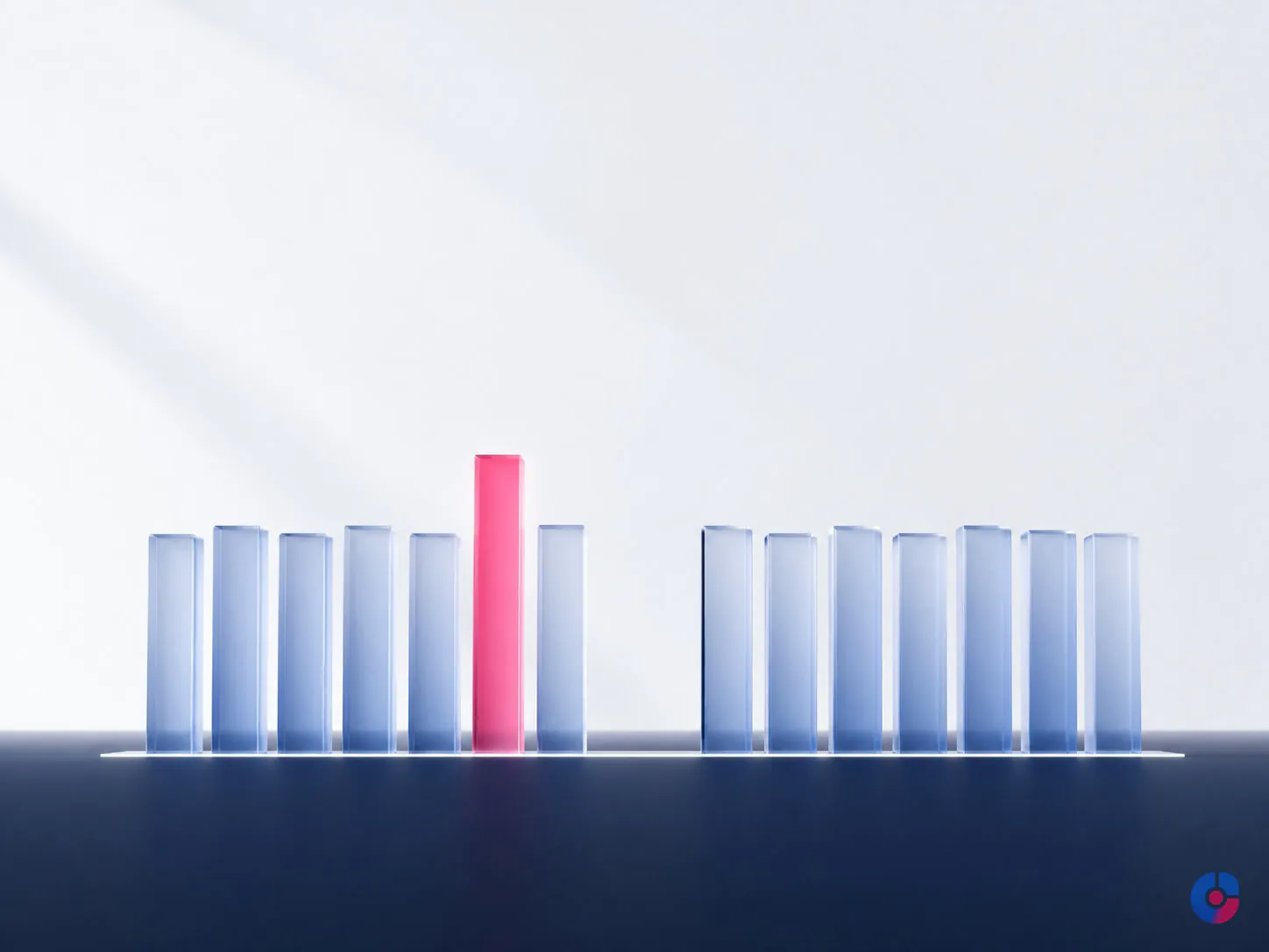 Abstract concept showing a payroll variance check between two pay periods
