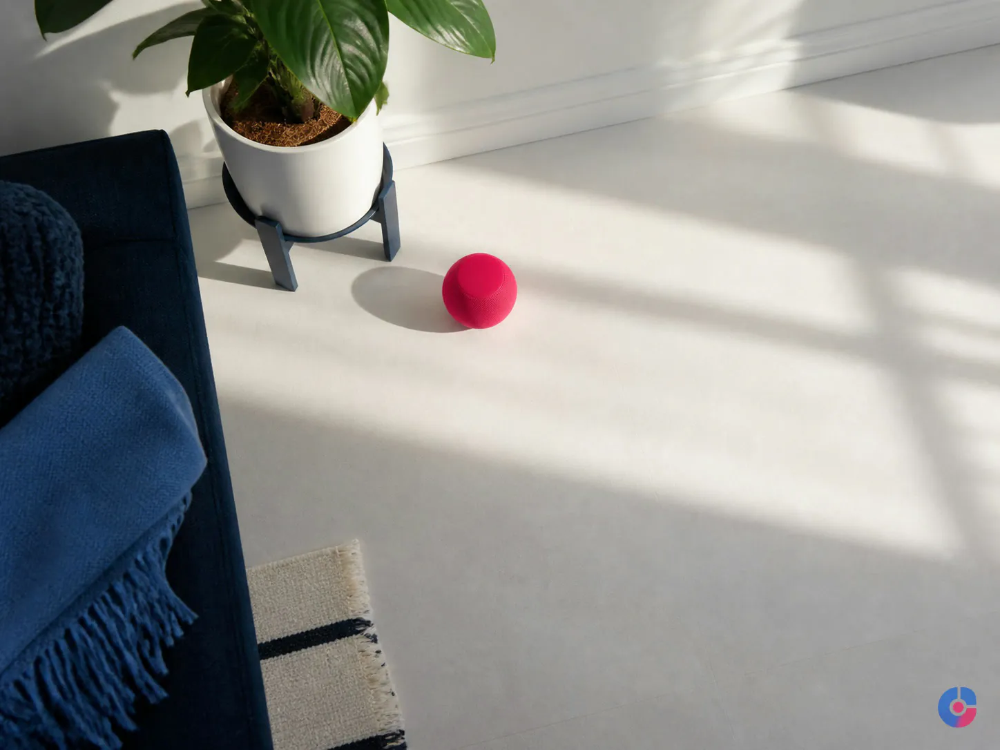 Home product styled in context as an example of strong Pinterest ad imagery