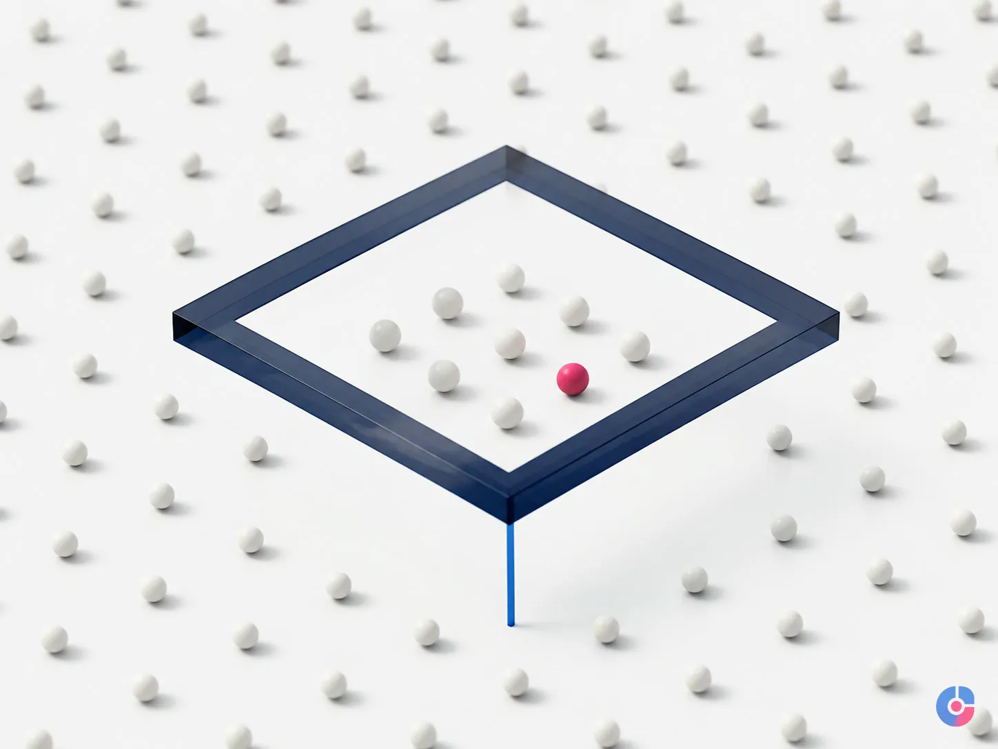 Abstract render of a representative sample lifted from a larger body of completed work