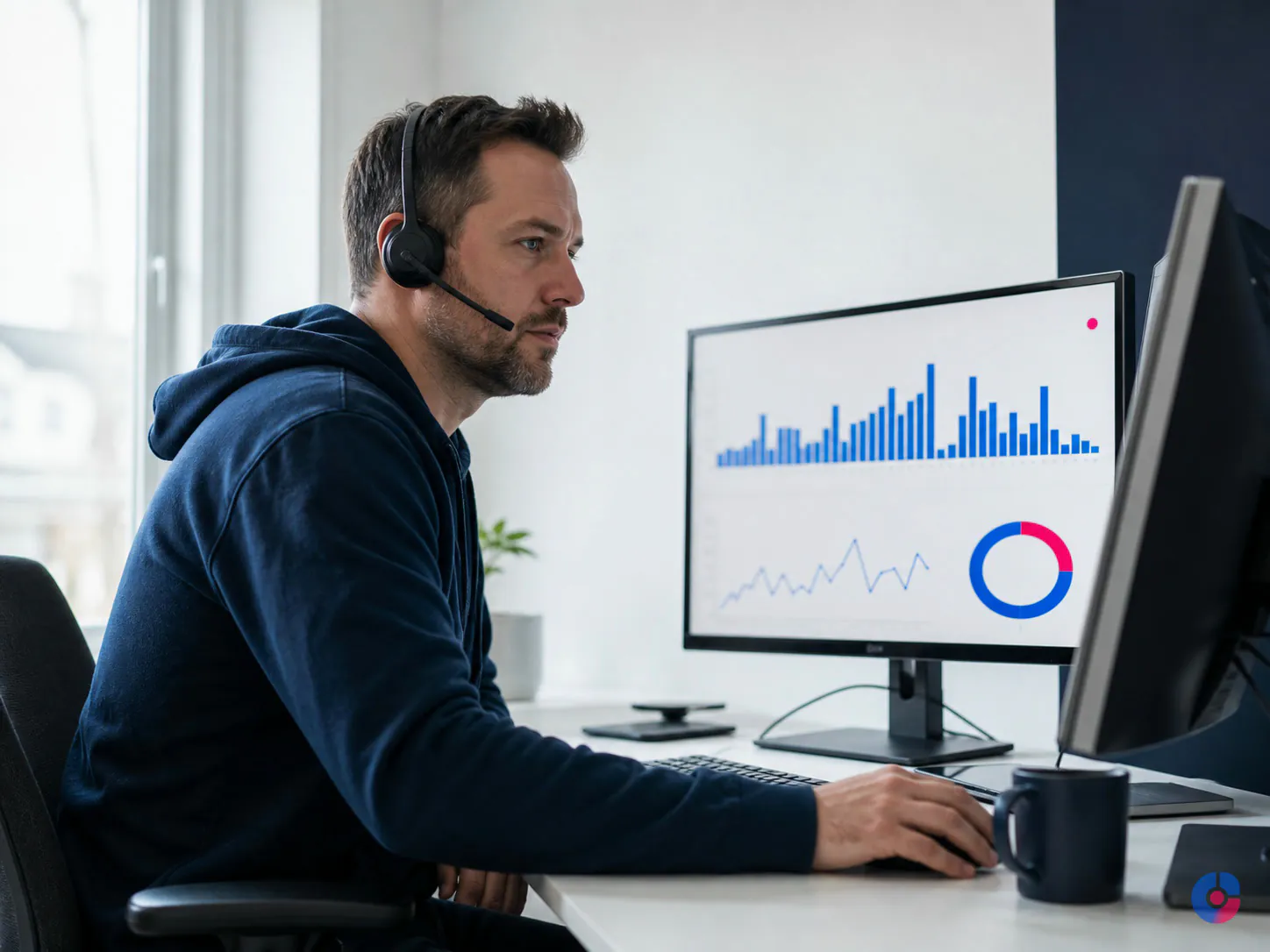 Remote administrator covering UK business hours for a client in Britain