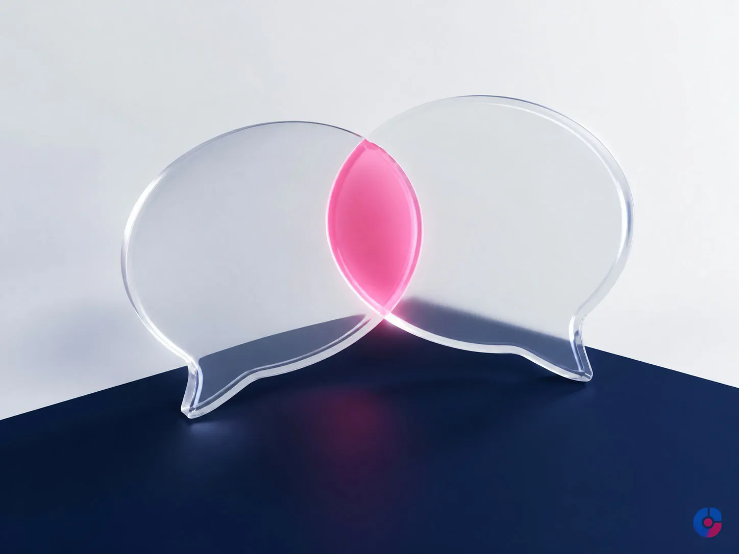 Abstract concept of shared understanding between customer and support agent