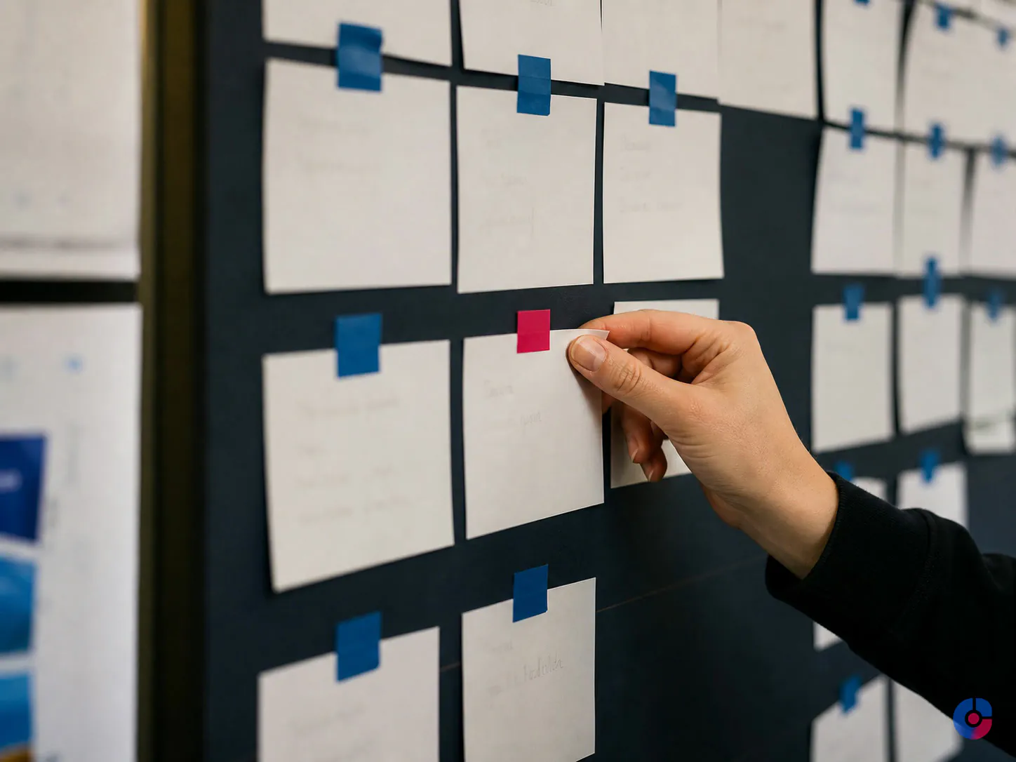 Support lead tagging cards on a board to categorise ticket causes