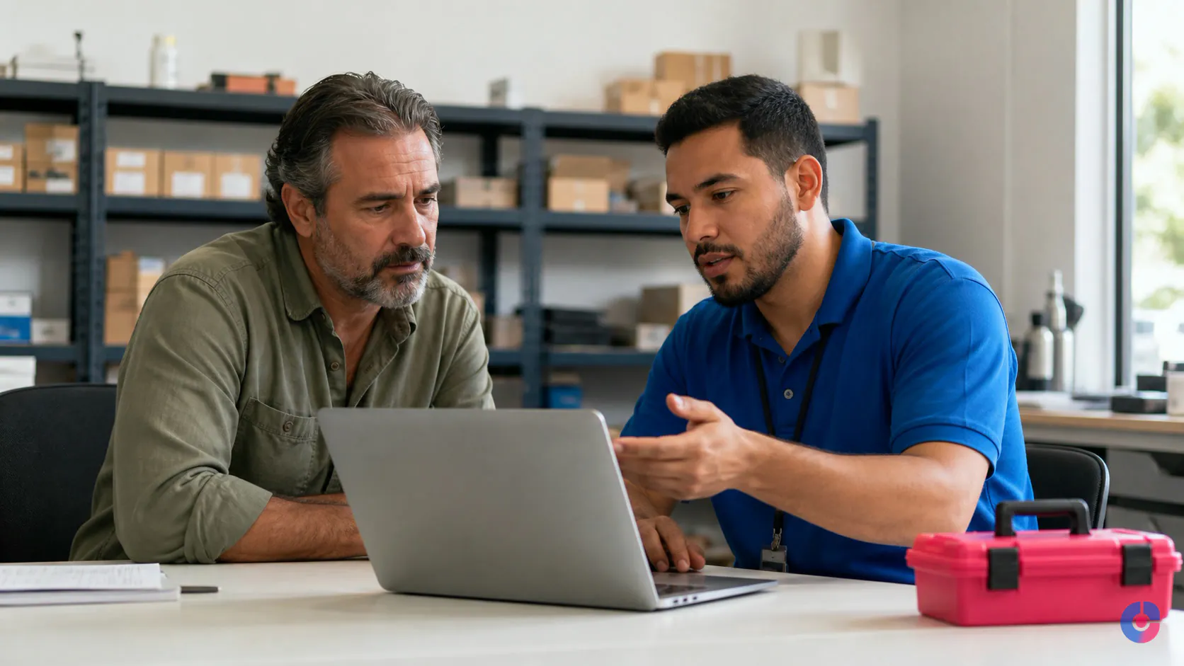 Store owner and technician working through WooCommerce support issues together